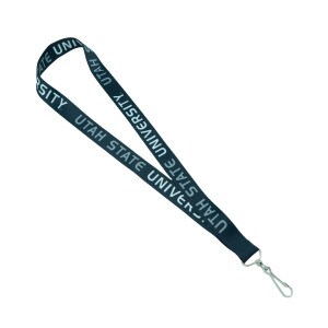 utah state university lanyard navy
